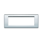 AVE - Placca Zama45. in pressofusione colore cromo 6 Mod.