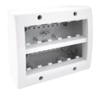 AVE - Contenitore autoportanti per tubo IP40 S45. RAL9016 12 Mod.