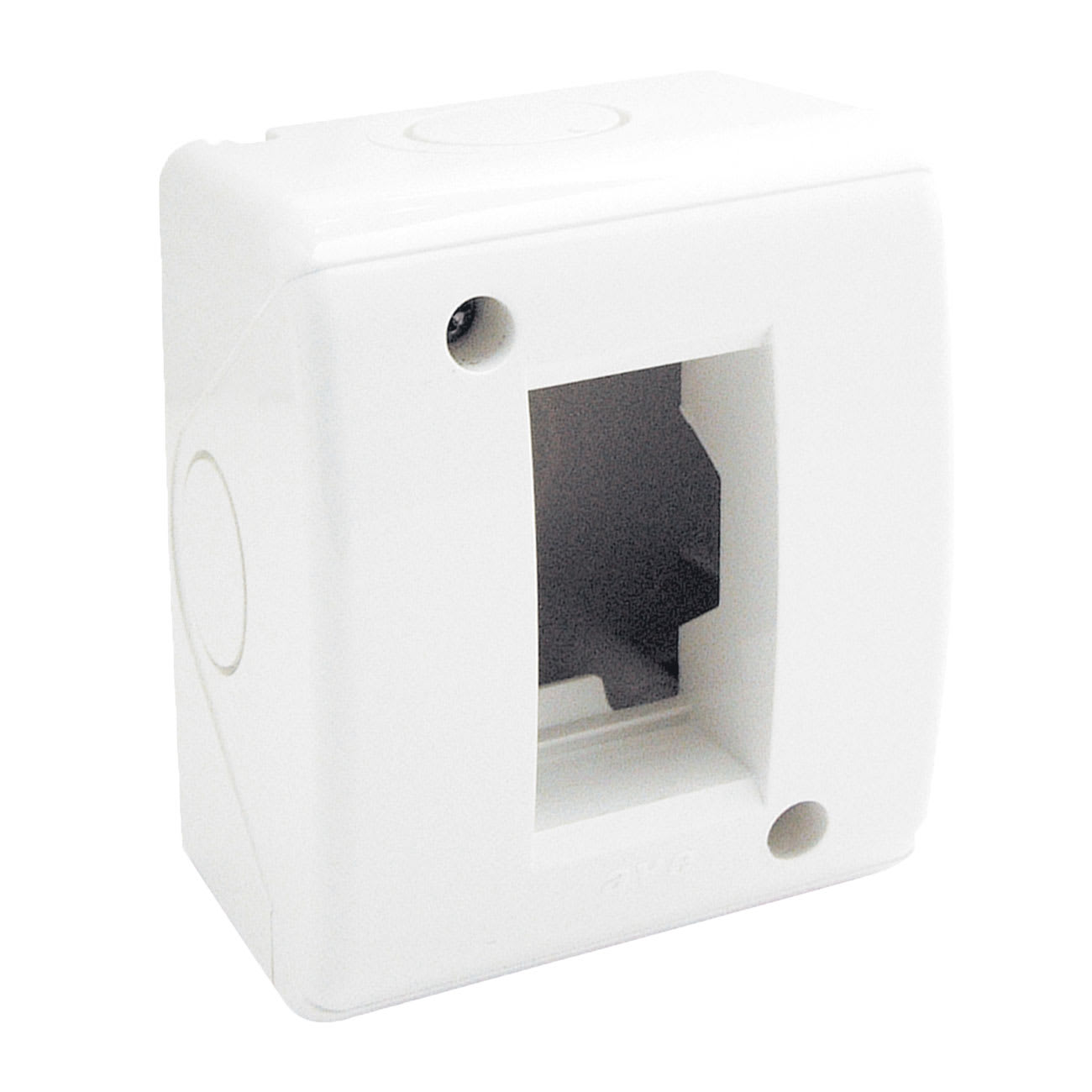 AVE - Contenitore autoportanti per tubo IP40 S45. RAL9016 1 Mod.
