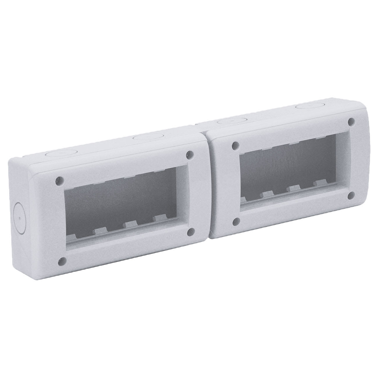AVE - Contenitore autoportanti per tubo IP40 S45. RAL7035 8 Mod.