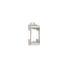 AVE - Supporto 1 modulo S45 per applicazione a guida DIN