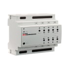 AVE - Attuatore multifunzione 10A resistivi 8 canali AVEbus 6 Mod. DIN 53ABR8