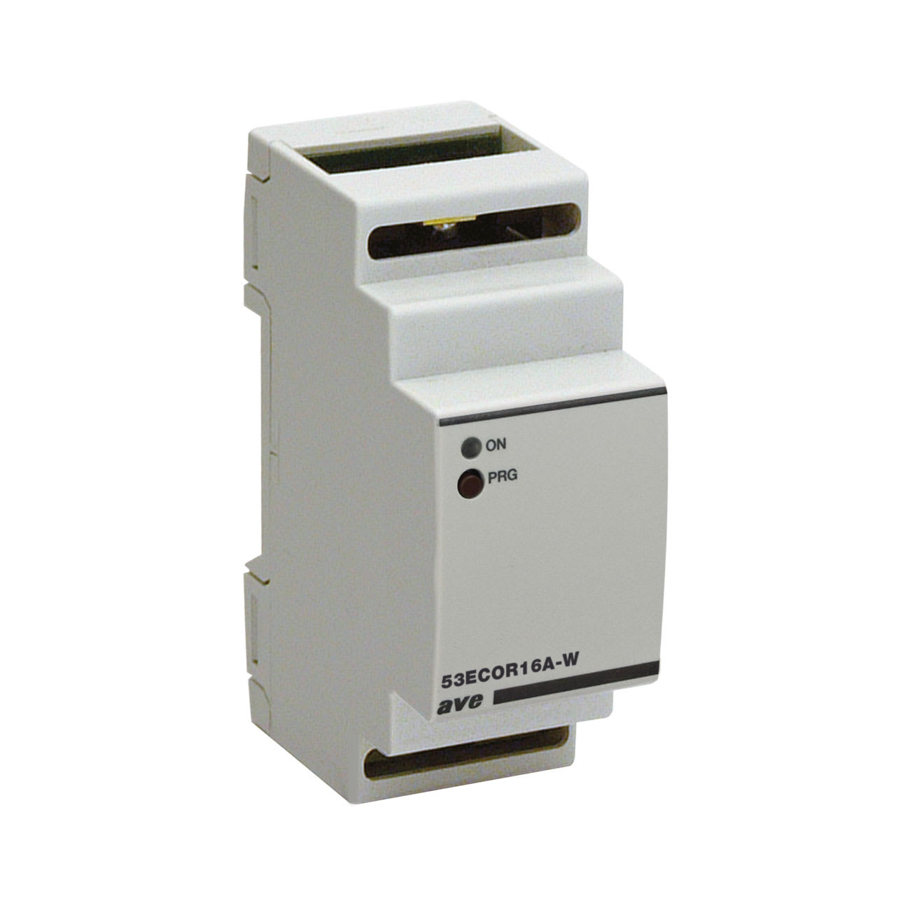 AVE - DISPOSITIVO IOT PER IL CONTROLLO DEL CARICO E LA MISURA DEI CONSUMI 2 MOD. DIN 53ECOR16A-W