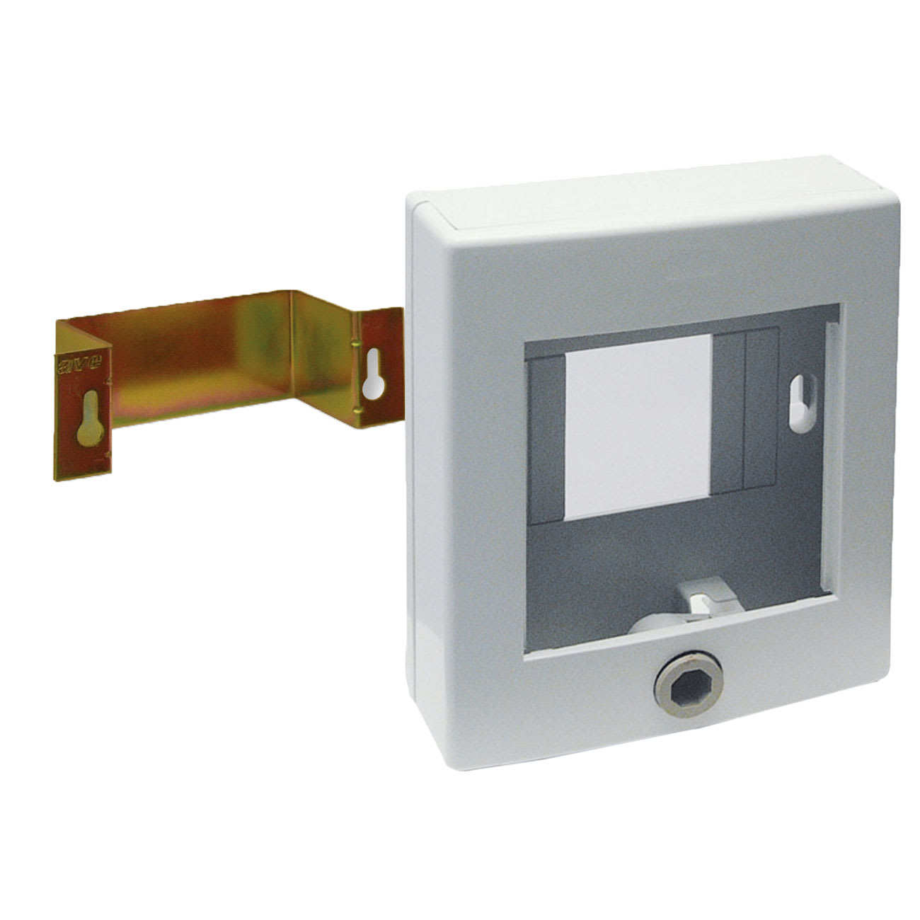 AVE - Coperchio IP40 grigio RAL7035 4 moduli DIN da utilizzare con scatola BL03P 53Q20N