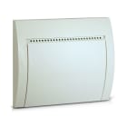 AVE - Coperchio IP40 bianco banquise con portello cieco 8 moduli DIN per scatole BL06P e BL06CG