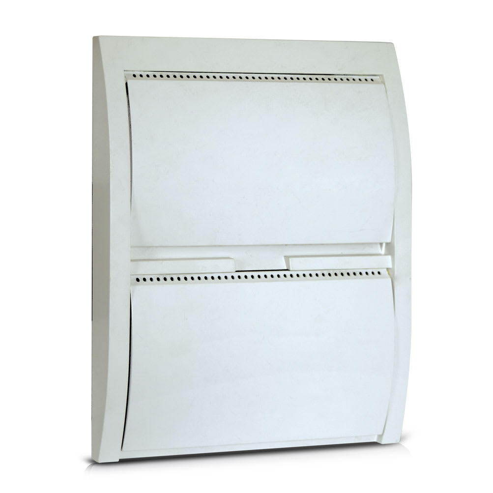 AVE - Coperchio IP40 colore bianco banquise RAL9016  24 moduli DIN  per scatole BL08P e BL08CGN