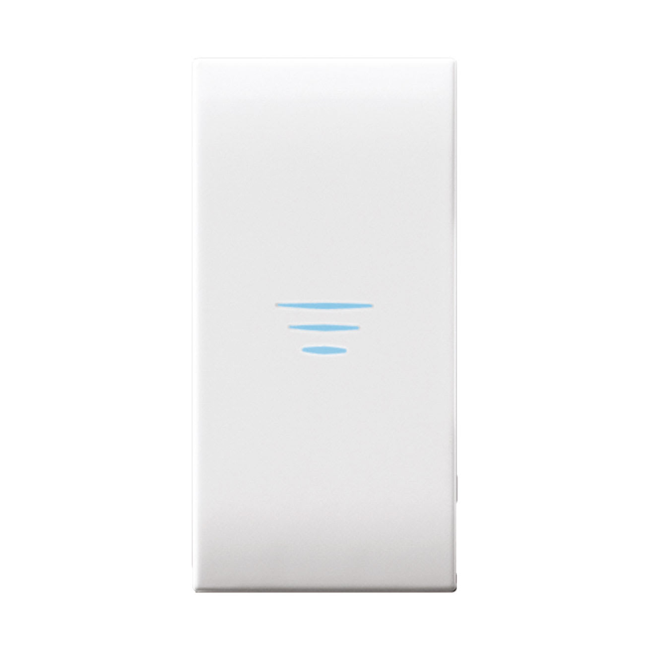 AVE - Interruttore a sfioramento. con trattamento antibatterico. Domus S44. colore RAL 9010. rele'6A  alimentazione 230vca  funziona