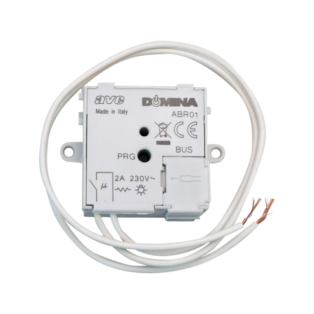 AVE - Attuatore illuminazione da fondo scatola a 1 canale AVEbus S44