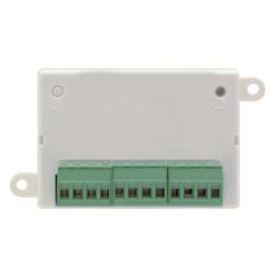 AVE - Modulo di uscita a 2 rele con isolatore, ideale per applicazioni che richiedono controllo affidabile e sicuro.