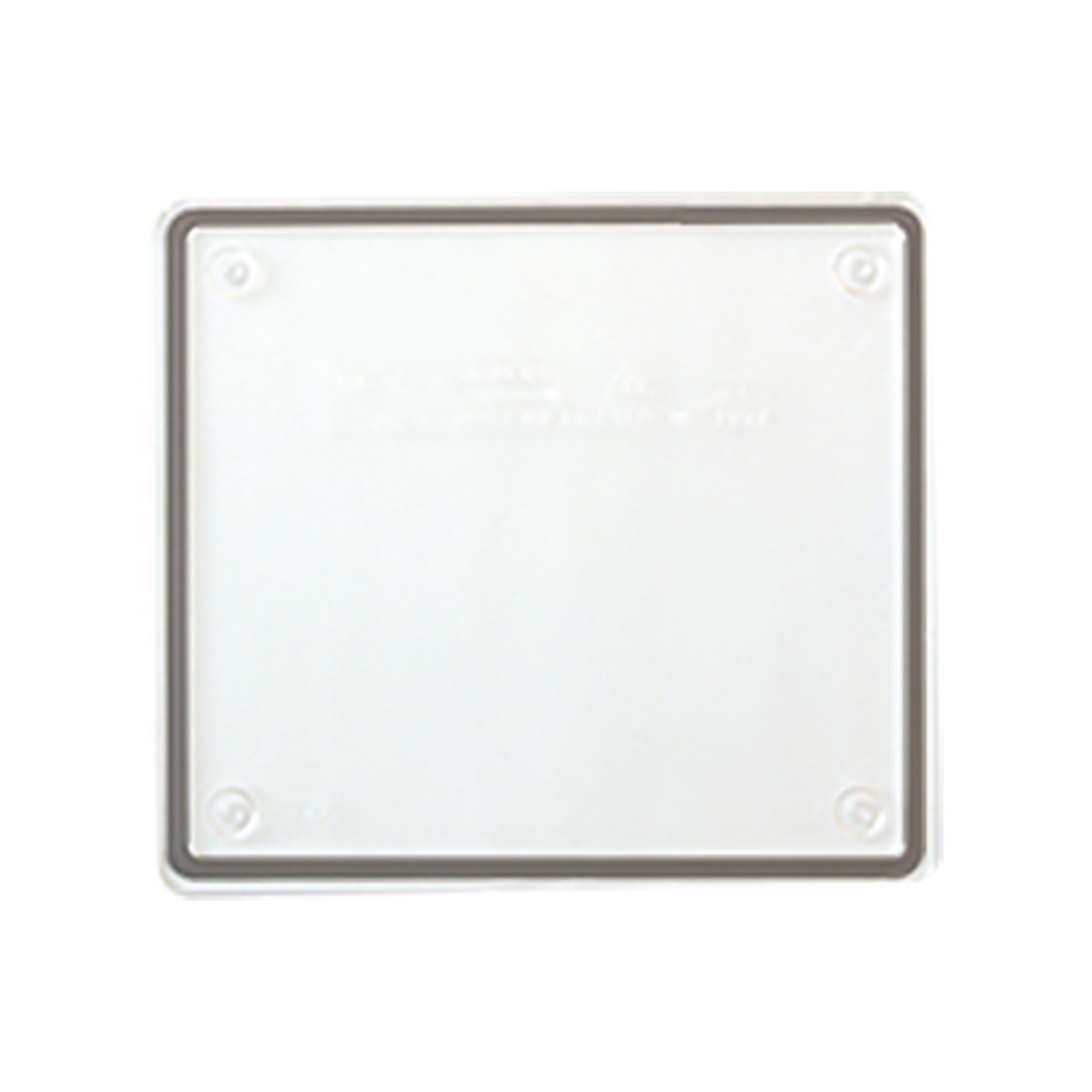 AVE - Coperchio trasparente stagno IP55 antiurto di finitura per scatola BL06P