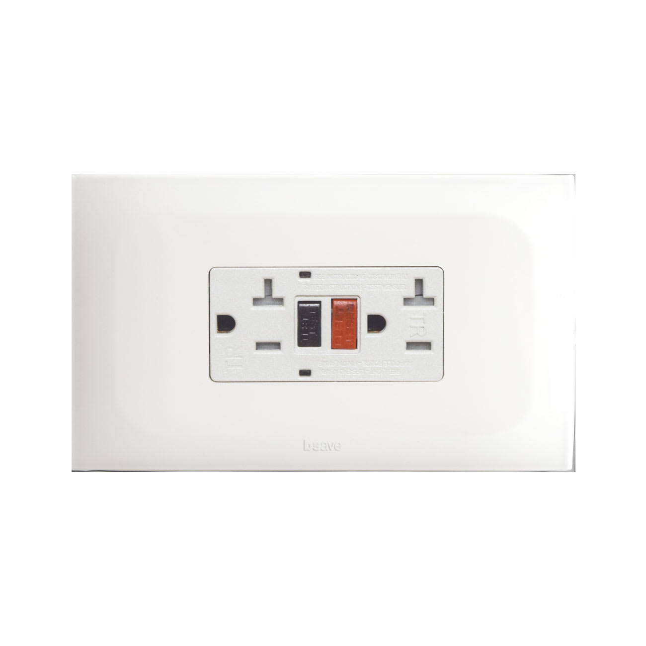 AVE - doppia presa sicurezza elett. 125v4m garantisce affidabilità e protezione per i tuoi dispositivi elettrici, ideale per ambienti domestici e professionali. BSN21098CRS