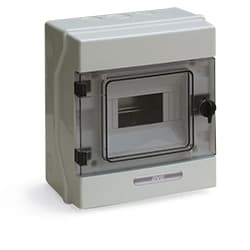 AVE - quadro ip65 da parete 6 moduli din per installazioni sicure e affidabili in ambienti esterni o interni con protezione contro polvere e acqua ideale per applicazioni elettriche