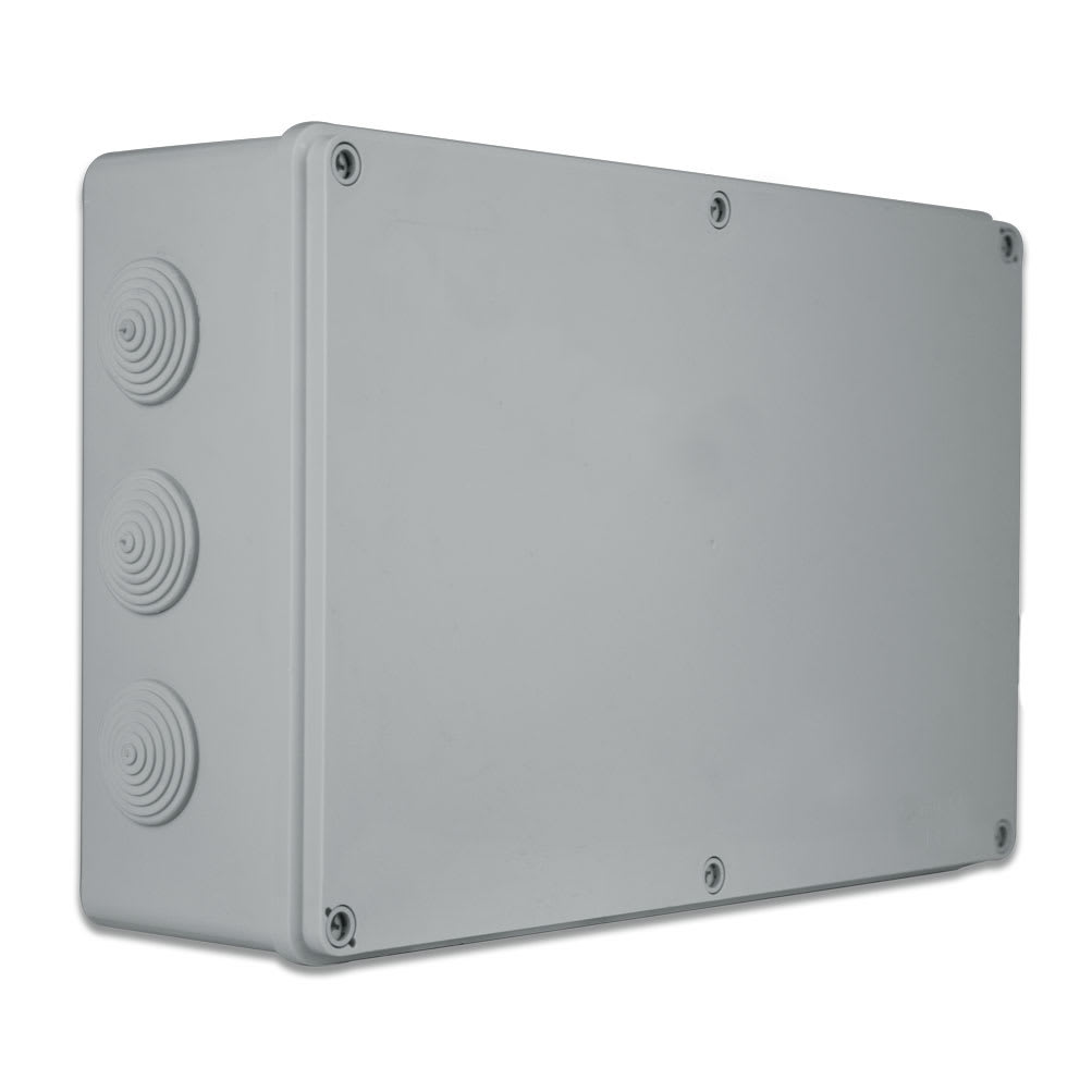 AVE - Scatola IP65 di derivazione da parete con passacavi Dimensioni (L H P): 350 X 230 X 100 mm