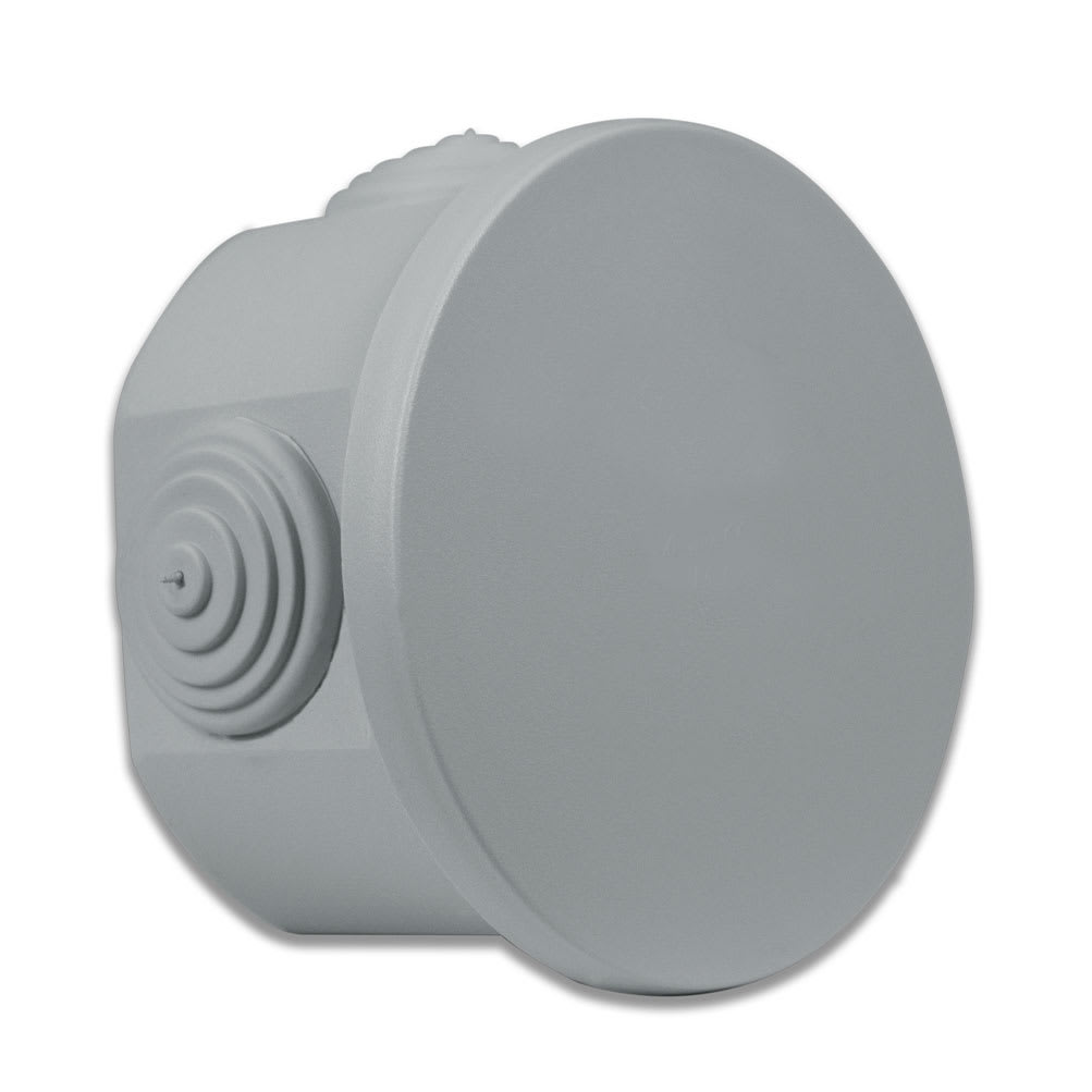 AVE - Scatola IP44 di derivazione da parete con passacavi  Dimensioni diametro 65 profondita'35 mm