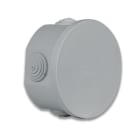 AVE - Scatola IP44 di derivazione da parete con passacavi Dimensioni diametro 80 profondita'40 mm