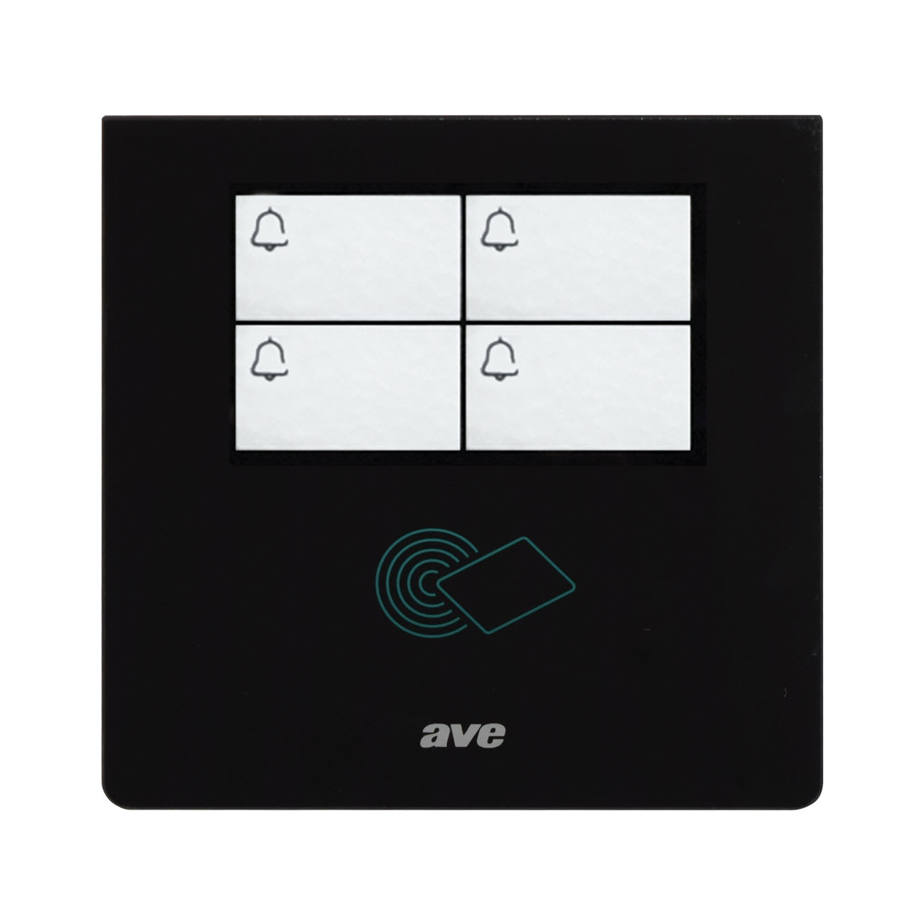 AVE - Pannello accessorio per 4 pulsanti touch  modello VILLA