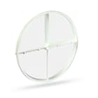 AVE - Chiusura a farfalla d150 per assiali con aletta in mylar per prevenire il rientro dell'aria esterna a ventilatore spento