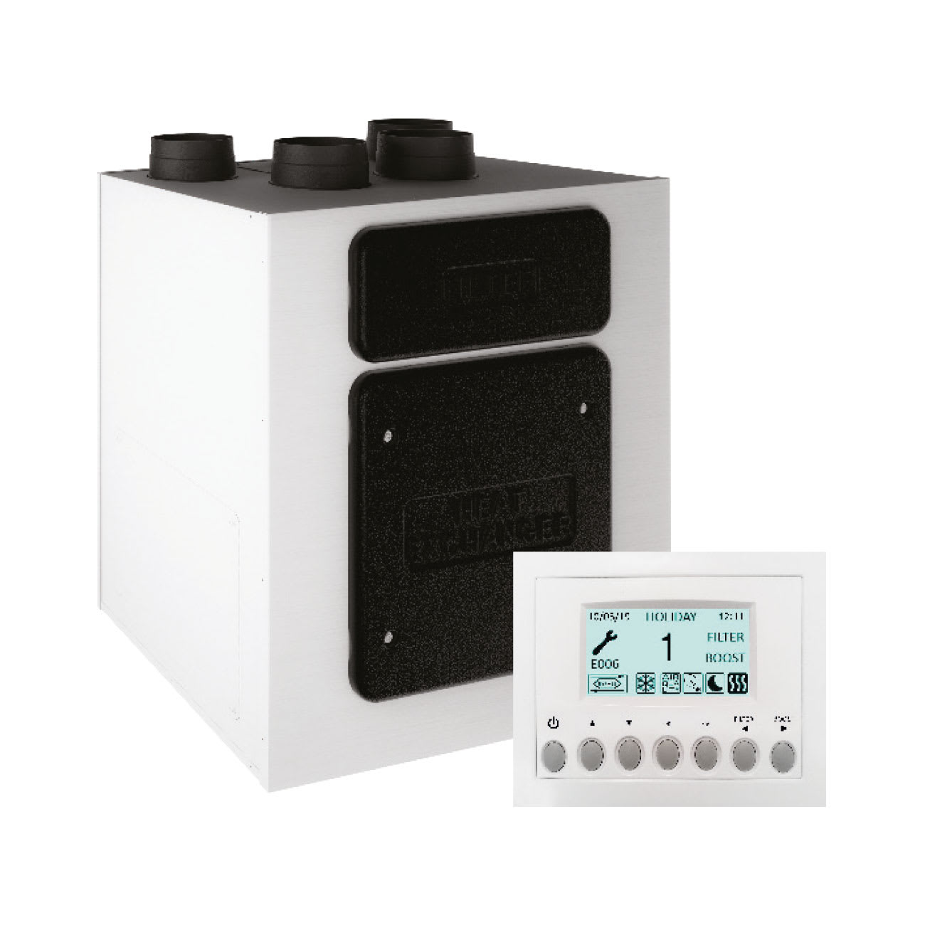 AVE - VMC centralizzata con recupero di calore portata massima 403 m3/h VERTICAL VNRV400ECPN