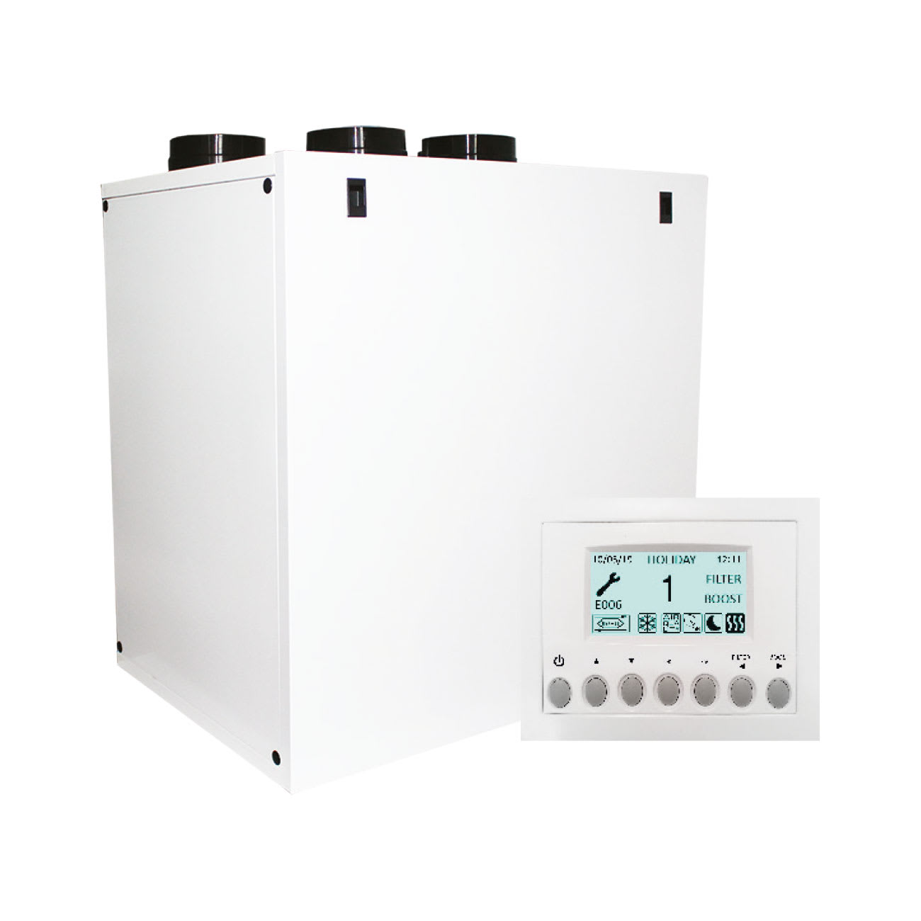 AVE - VMC centralizzata con recupero di calore portata massima 550 m3/h VERTICAL VNRV550ECPN