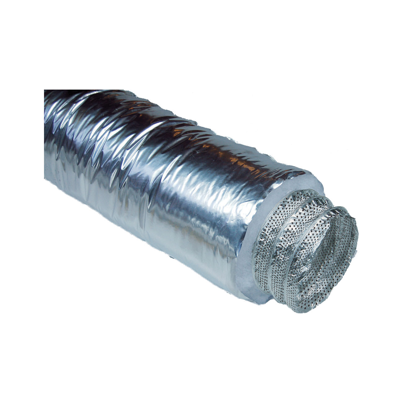 AVE - Condotto flessibile diametro 160 mm lunghezza 10 metri ideale per impianti di ventilazione e condizionamento, resistente e facile da installare.