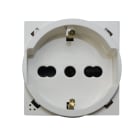 AVE - Presa schuko. New/England Style S44. colore Domus. 16A 2P+T 250V 2 Mod.