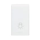 AVE - Tasto pulsante silenzioso per banche con lampada illuminata, ideale per ambienti che richiedono discrezione e visibilità.