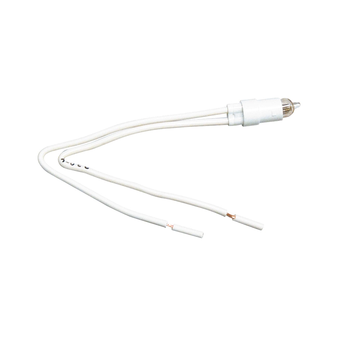 AVE - Lampada 612vca incandescenza bianca. con terminali a filo 0212