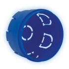 AVE - Scatola tonda da incasso 1 o 2 moduli S44 e S45 Dimensioni (D. D interno. P): 68 x 68 x 46 mm 2501