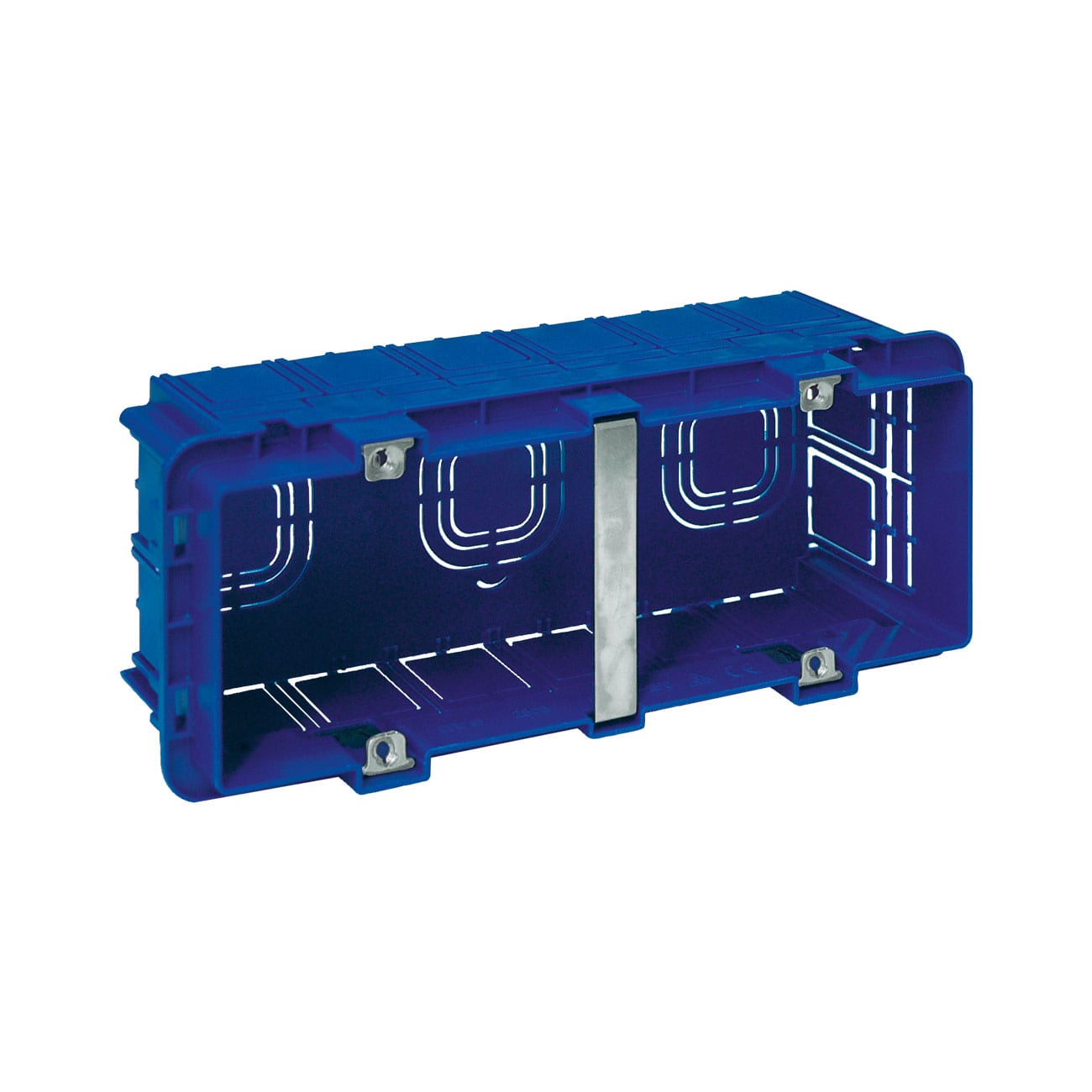 AVE - Scatola rettangolare da incasso con dimensioni maggiorate  6 moduli per S44 e S45 2506