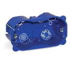 AVE - Scatola rettangolare da incasso per pareti cave e/o cartongesso 4 moduli  Interasse viti 108.5 mm 254CG