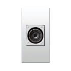 AVE - Presa TV femmina. Domus S44. colore RAL 9010 finitura lucida 1 Mod. 441096FE