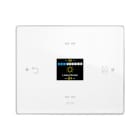 AVE - RoomController multifunzione  KNX  Vetro bianco  Domus  3 Mod. S44 441KNXMF-BL
