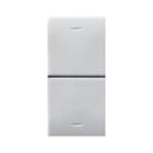 AVE - DUE MEZZI TASTI NEUTRI PER IOT DOMUS 1 MOD. S44 441TGN-W
