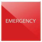 AVE - Pulsante emergenza 1P NA+NC 10A. S44. colore rosso  2 Mod. 442025RS/2