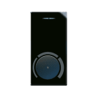 AVE - Dimmer deviatore. Life S44. colore Nero. 40300W 250V finitura lucida 1 Mod. 442048D