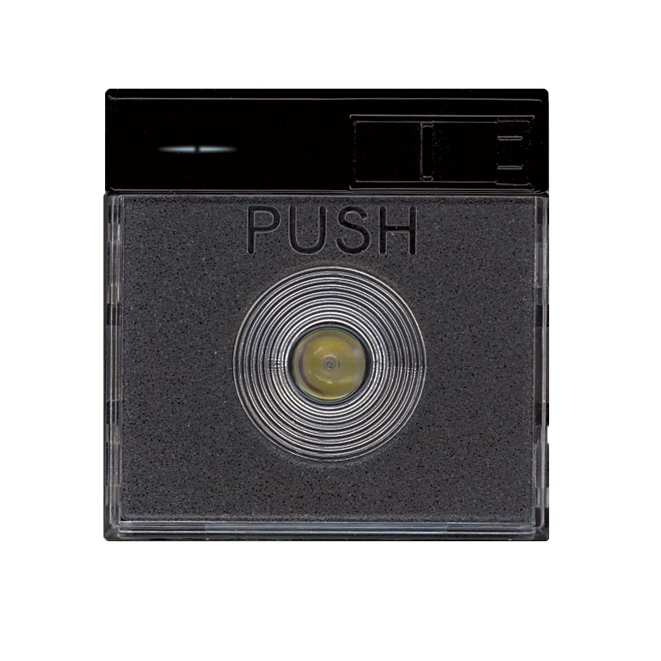 AVE - Lampada anti blackout. Life S44. colore Nero. a led alimentazione 230v finitura lucida 2 Mod. 442086