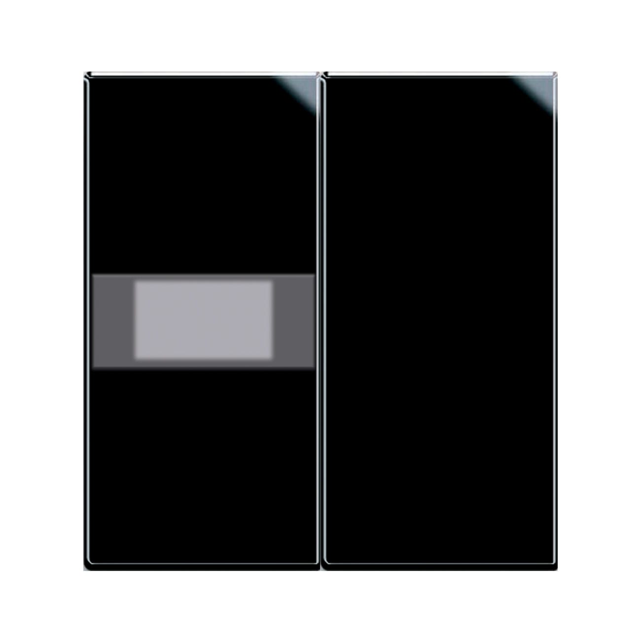 AVE - ATTUATORE DA INCASSO CON RELE' DA 16A E MISURATORE  NERO LIFE  AVEBUS  2 MOD S44 442ABR1S