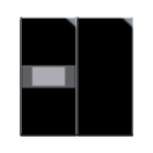 AVE - ATTUATORE DA INCASSO CON RELE' DA 16A E MISURATORE  NERO LIFE  AVEBUS  2 MOD S44 442ABR1S