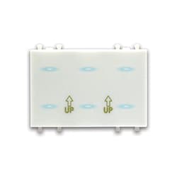 AVE - Comando con 6 pulsanti  AVEbus Touch  3 Mod. S44 442ABTC6