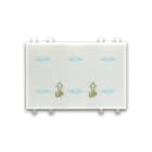 AVE - Comando con 6 pulsanti AVEbus Touch 3 Mod. S44