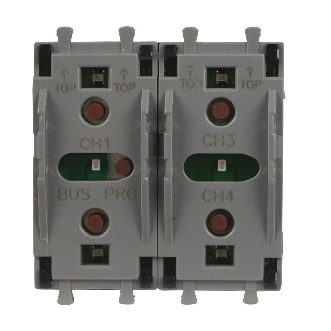 AVE - comando con 4 pulsanti knx 2 moduli s44 4ch 2m s.44