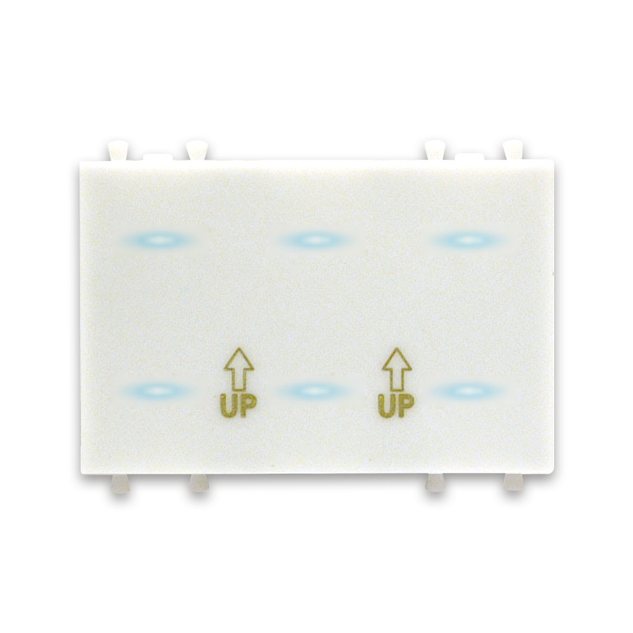 AVE - Tastiera Touch. S44. 6 rele'1P NA 2A alimentazione 12/24V cc/ac. a scomparsa 3 Mod. 442TC16/12V