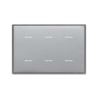 AVE - Tastiera sfioro. Allumia S44. colore Grigio Tech. 6 rele'N.A.  alimentazione 230V c.a.  funzionamento monostabile o temporizza 443016S