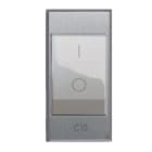 AVE - Interruttore automatico. Allumia S44. colore Grigio Tech. 1P+N 10A 3kA 250v finitura lucida  1 Mod. 443052X10