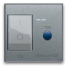 AVE - Interruttore differenziale puro. Allumia S44. colore Grigio Tech. 2P 16A 30mA 230V  finitura lucida  2 Mod. 443062X16/30MA