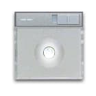 AVE - Lampada anti blackout. Allumia S44. colore Grigio Tech. a led  alimentazione 230v  finitura lucida  2 Mod. 443086