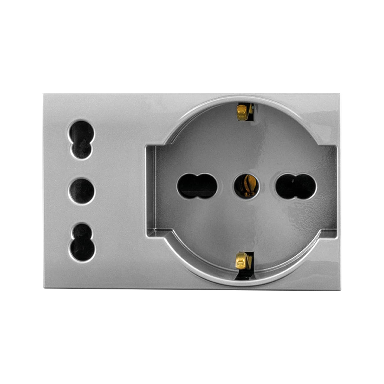 AVE - PRESA SCHUKO+BIPASSO 10/16A ALLUMIA 44309015MB