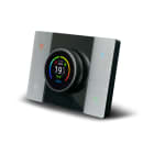 AVE - TERMOSTATO AVEBUS CON MANOPPOLA PER LA REGOLAZIONE  ALLUMINIO NATURALE SATINATO  MONOBLOCCO 443ABCRTALS