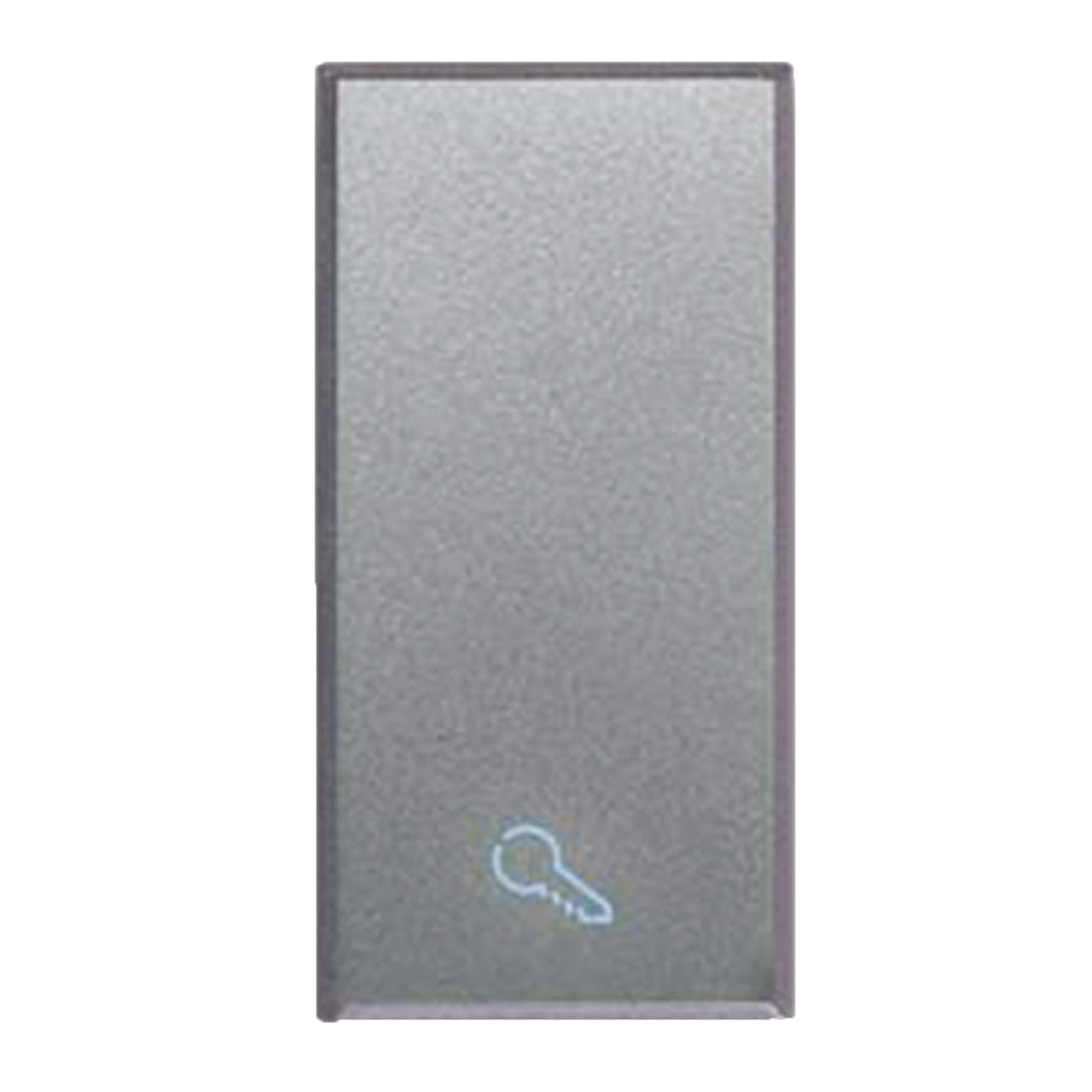 AVE - Tasto simbolo Chiave Allumia S44. colore Grigio Tech  finitura lucida  1 Mod. 443TKP