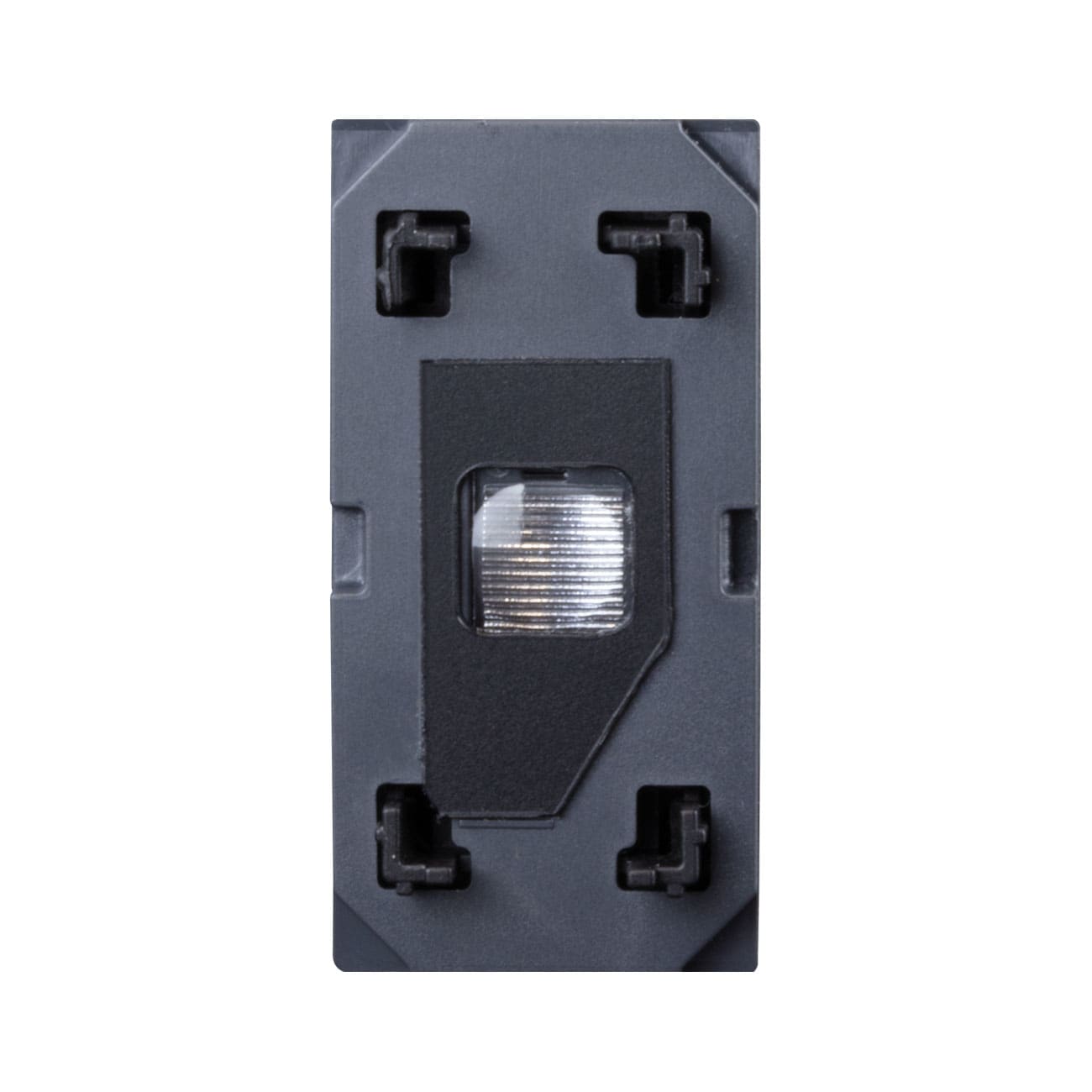 AVE - CORPO INTERRUTTORE ASSIALE PER SERIE TEKLA. WHITEK E ALLUMIA. 1P 10AX ILLUMINABILE  1 MOD. 445001STAS